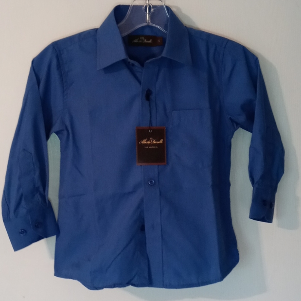 NWT Alberto Danelli Boy's Long Sleeve Shirt